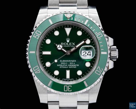 rolex submariner date green hulk|Rolex Hulk price prediction.